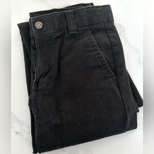 Boys Chaps Black chino pants